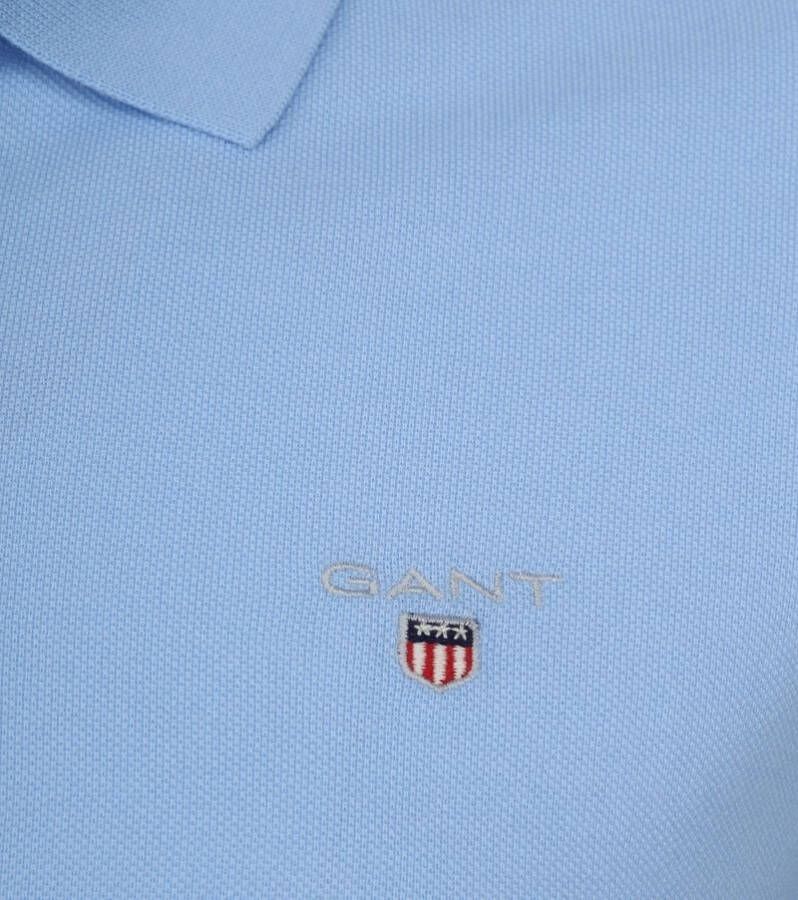 Gant Basic Poloshirt Lichtblauw