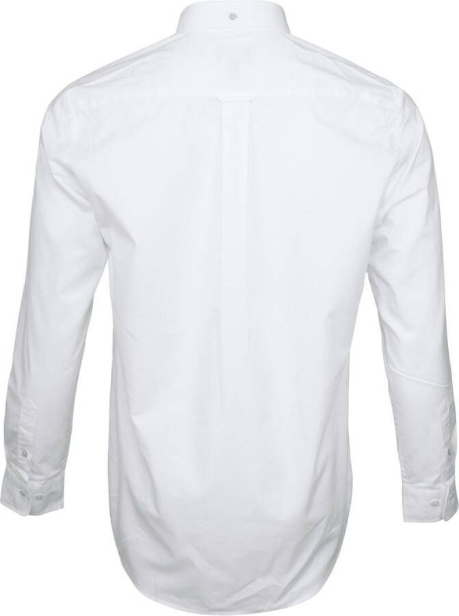 Gant Casual Overhemd Broadcloth Wit