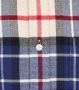 Gant casual overhemd wijde fit donkerblauw rood geruit katoen - Thumbnail 7