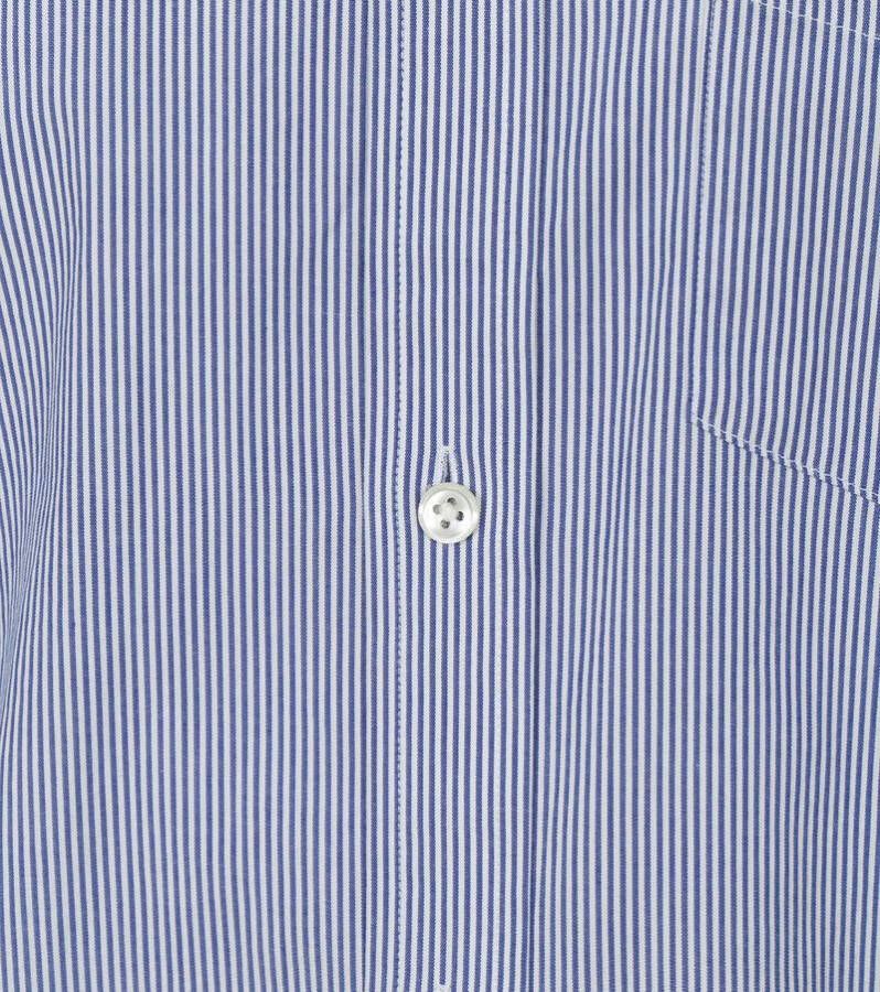Gant Overhemd Streep Blauw Wit