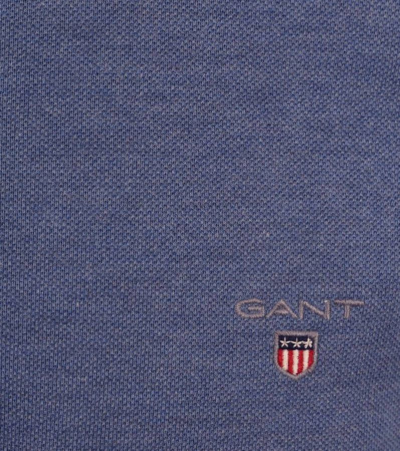 Gant Polo Basic Blauw