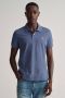 Gant Originele Piqué Polo Shirt Korte Mouw Blue Heren - Thumbnail 7
