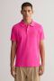 Gant Regular fit poloshirt met labelstitching - Thumbnail 5