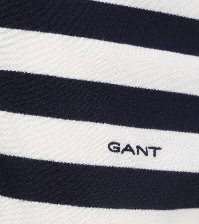 Gant Polo Strepen Navy