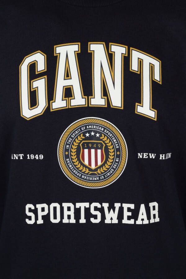 Gant Sweater O-Hals Navy