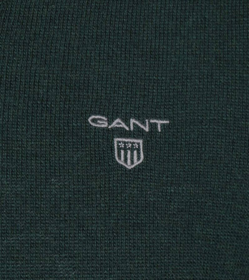 Gant Gebreide pullover met labelstitching