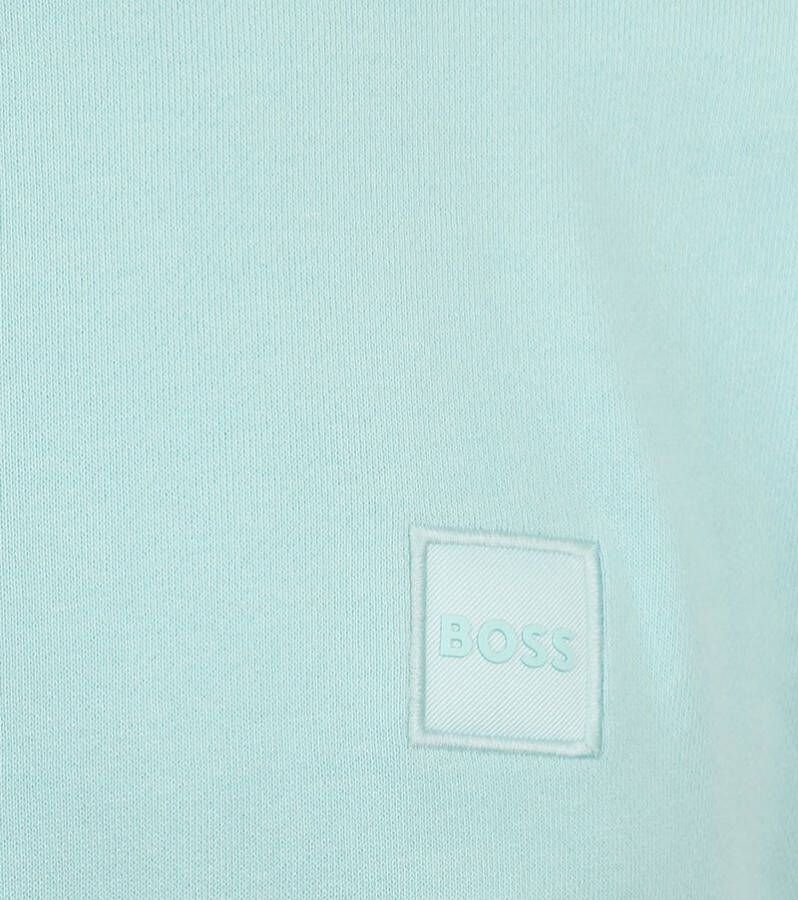 Boss Sweater Westart Open Blauw