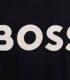 Boss T-shirt met applicatie met labelstitching model 'Tiburt' - Thumbnail 12