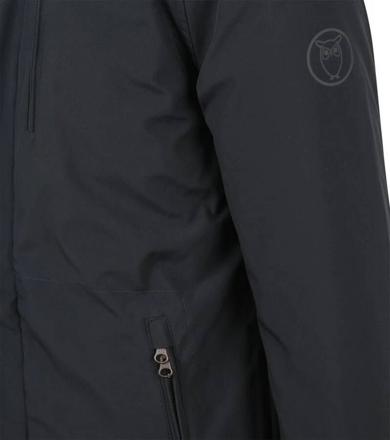 KnowledgeCotton Apparel Climate Shell Jas Navy