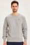 Knowledge Cotton Apparel Iep melange trui Grijs Heren - Thumbnail 3