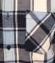 KnowledgeCotton Apparel Overhemd Lichtblauw Geruit - Thumbnail 2