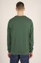 KnowledgeCotton Apparel Sweater Donkergroen - Thumbnail 3