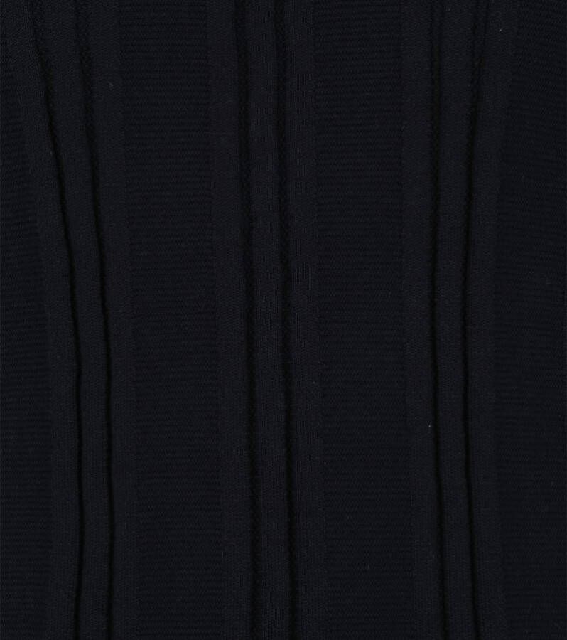 KnowledgeCotton Apparel Trui Donker Blauw