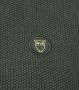 Knowledge Cotton Apparel KnowledgeCotton Apparel Trui Field Donkergroen Groen Heren - Thumbnail 3