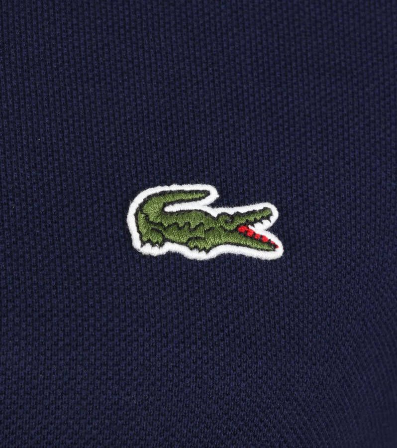 Lacoste Poloshirt Pique Donkerblauw
