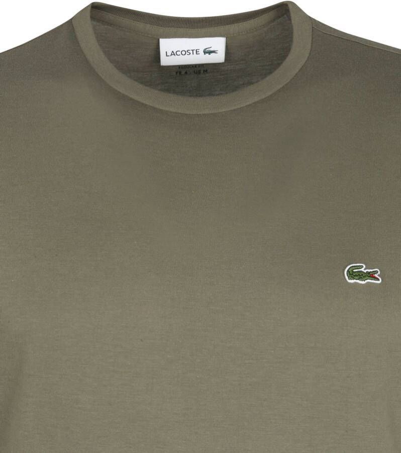 Lacoste T-Shirt Overview Groen