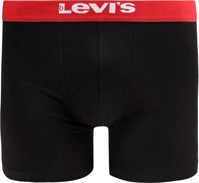 Levi's Brief Boxershorts 2-Pack Zwart