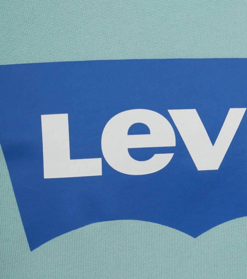 Levi's Original Graphic Sweater Lichtblauw