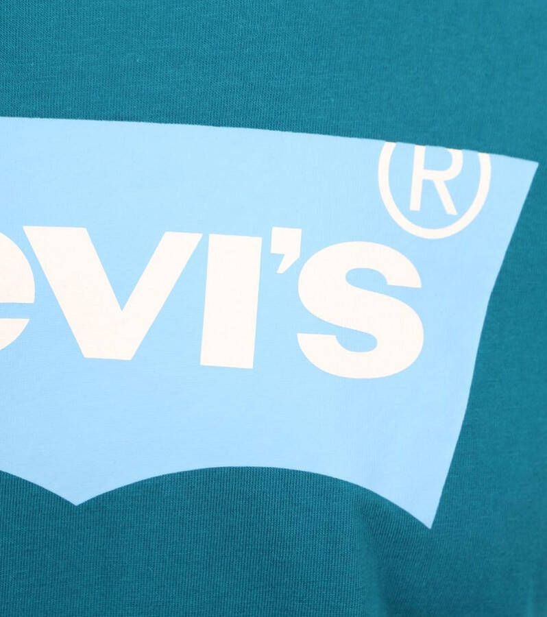 Levi's Original Graphic T-Shirt Mid Blauw