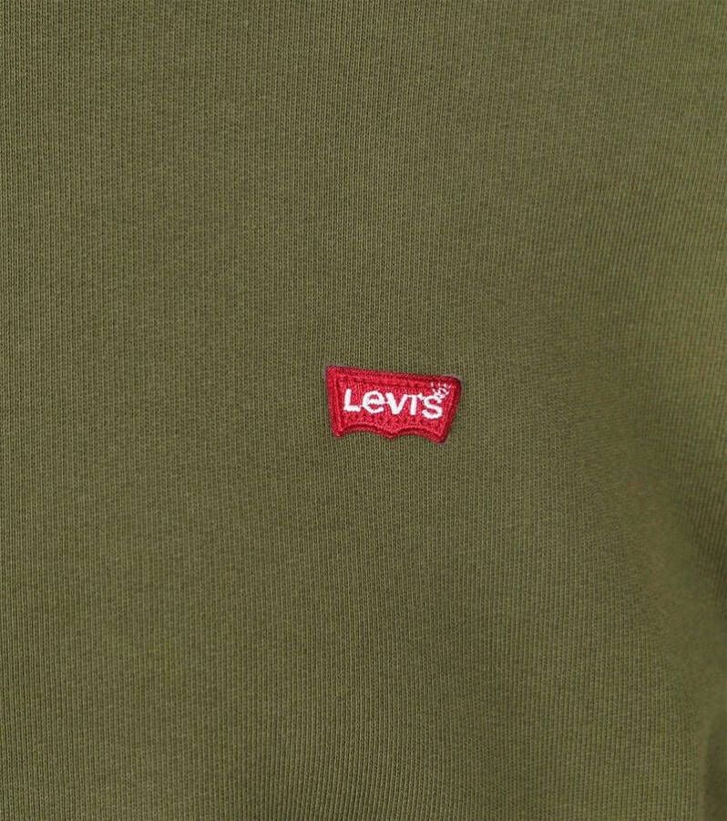 Levi's Original Sweater Donkergroen
