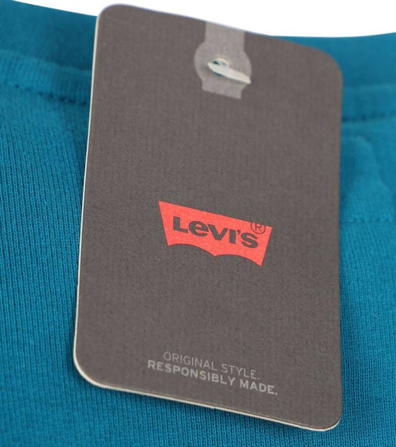 Levi's Original Sweater Mid Blauw
