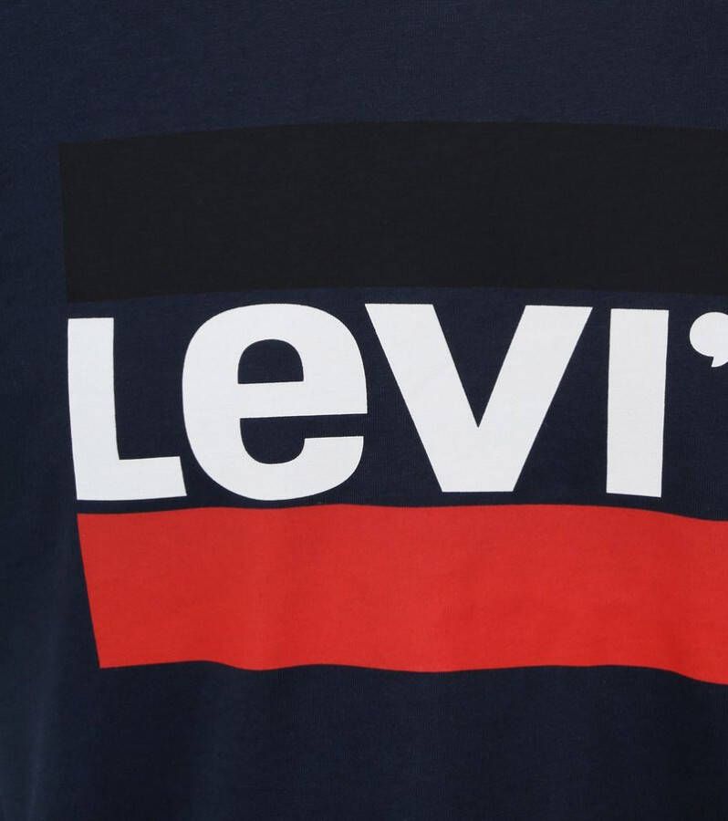 Levi's T-shirt Logo Donkerblauw