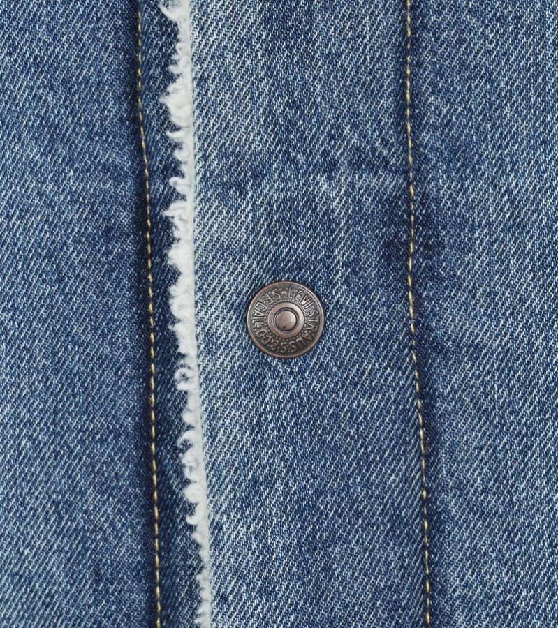 Levi's Trucker Spijkerjack Type 3 Sherpa Denim Blauw