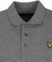 Lyle & Scott Stijlvolle polo met lange mouwen Grijs Heren - Thumbnail 4