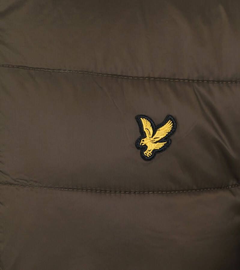 Lyle and Scott Lyle & Scott Baffle Jas Donkergroen