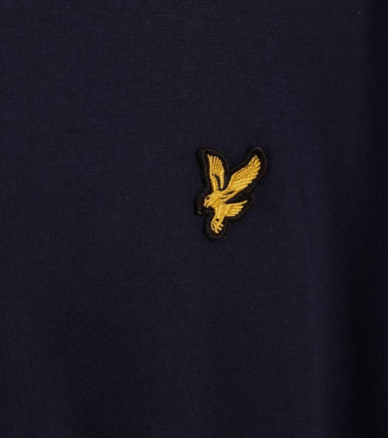 Lyle and Scott Plussize T-shirt Donkerblauw