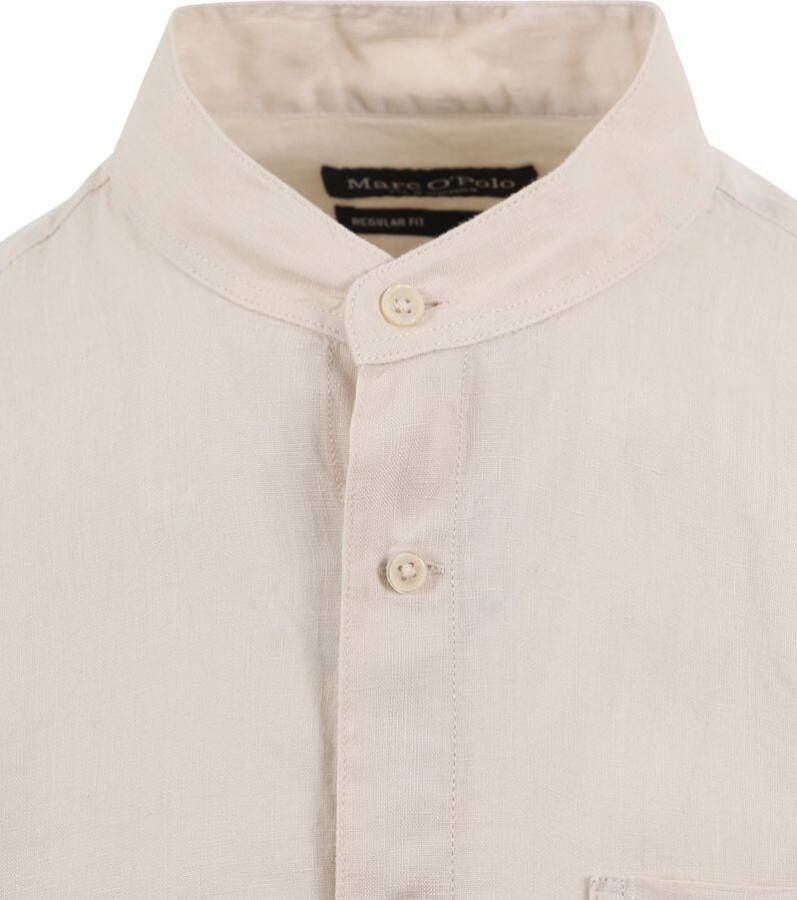 Marc O'Polo Overhemd Linnen Beige