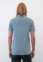 Marc O'Polo Short sleeve polo shirt in piqué fabric Blauw Heren - Thumbnail 5