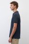 Marc O'Polo shirt met korte mouwen in piqué -stof Blauw Heren - Thumbnail 4