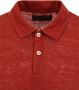 Marc O'Polo Poloshirt Linnen Rood - Thumbnail 3