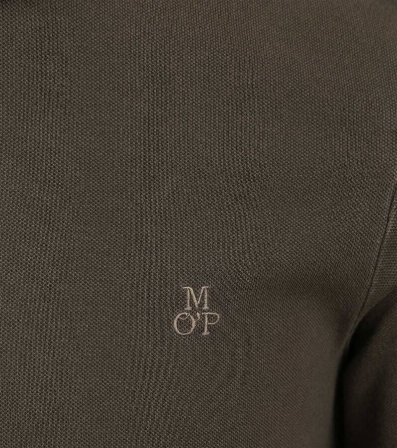 Marc O'Polo Poloshirt Vintage Donkergroen