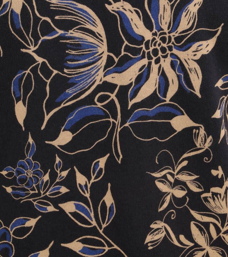 Marc O'Polo T-Shirt Bloemen Navy