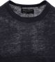 Marc O'Polo T-shirt van linnen met ronde hals - Thumbnail 4