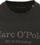Marc O'Polo T-shirt met statement- en labelprint - Thumbnail 4