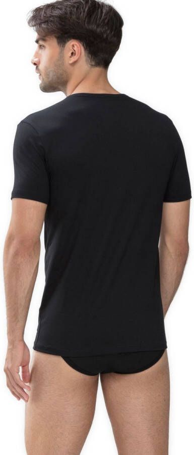 mey Dry Cotton O-hals T-shirt Zwart