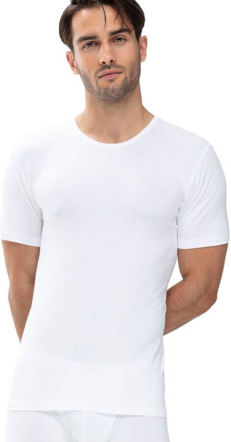 mey O-hals Dry Cotton T-shirt Wit