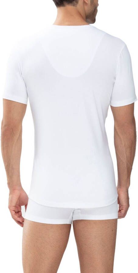 mey O-hals Dry Cotton T-shirt Wit