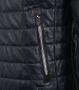 Milestone Terenz leren jack Blauw Heren - Thumbnail 2