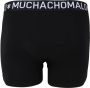 Muchachomalo Boxershorts 3-pack 1322 Zwart Heren - Thumbnail 6