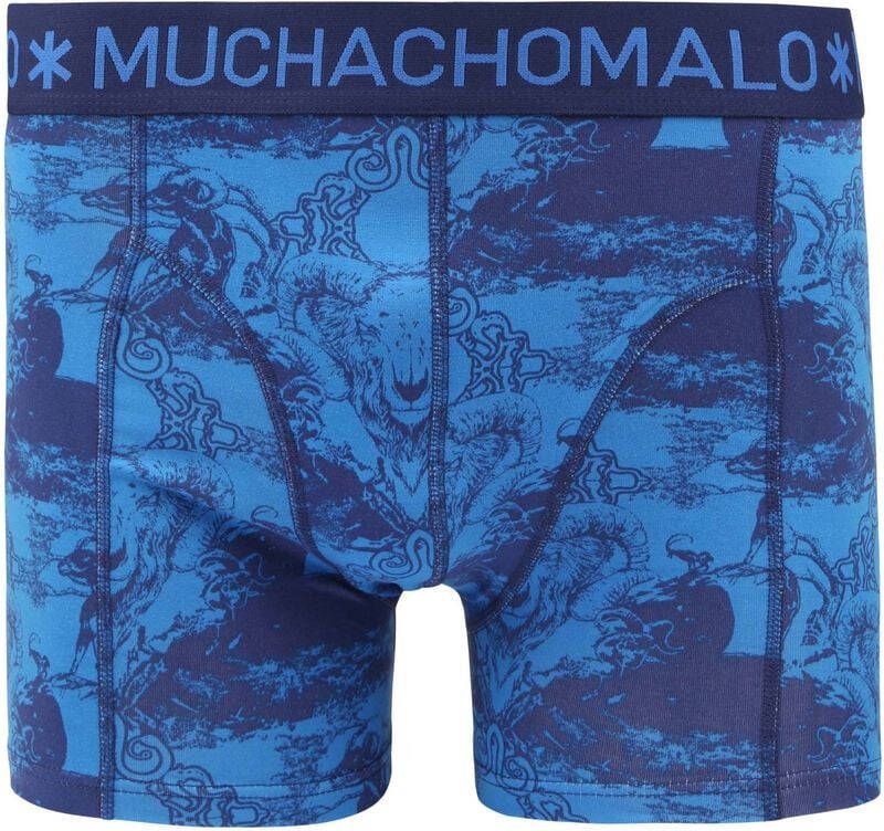 Muchachomalo Boxershorts 3-Pack Goat Blauw