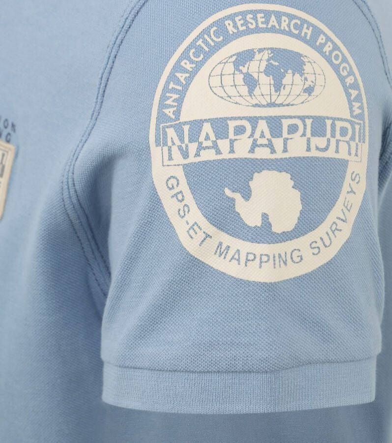 Napapijri Polo Amundsen Lichtblauw