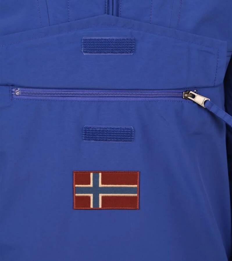 Napapijri Rainforest Jas Mid Blauw