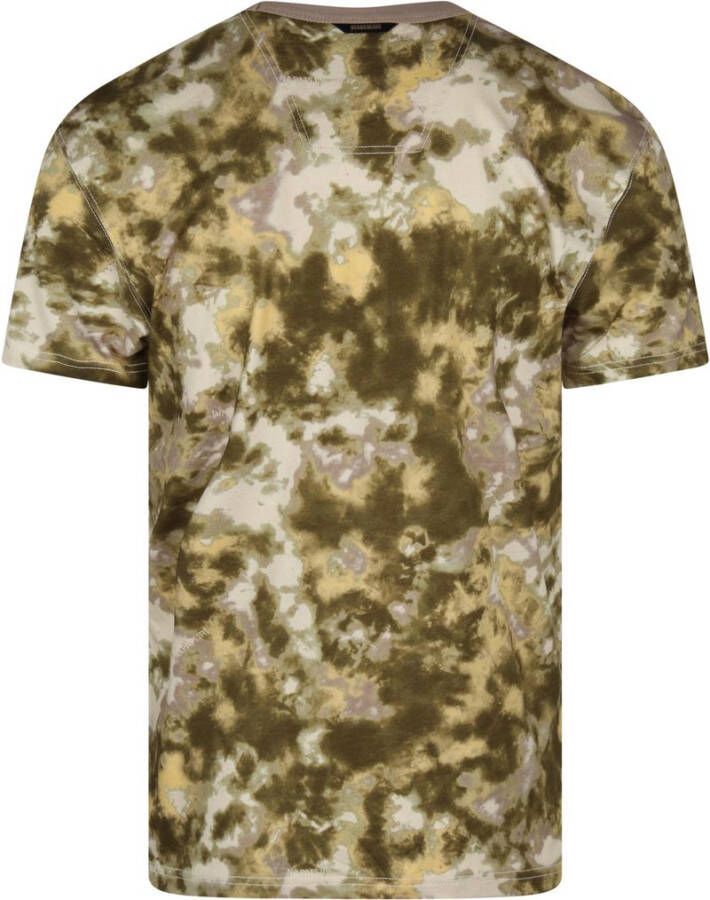 Napapijri T-Shirt Camouflage Groen