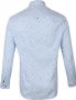 New zealand auckland NZA Overhemd Malte Brun Lichtblauw - Thumbnail 5