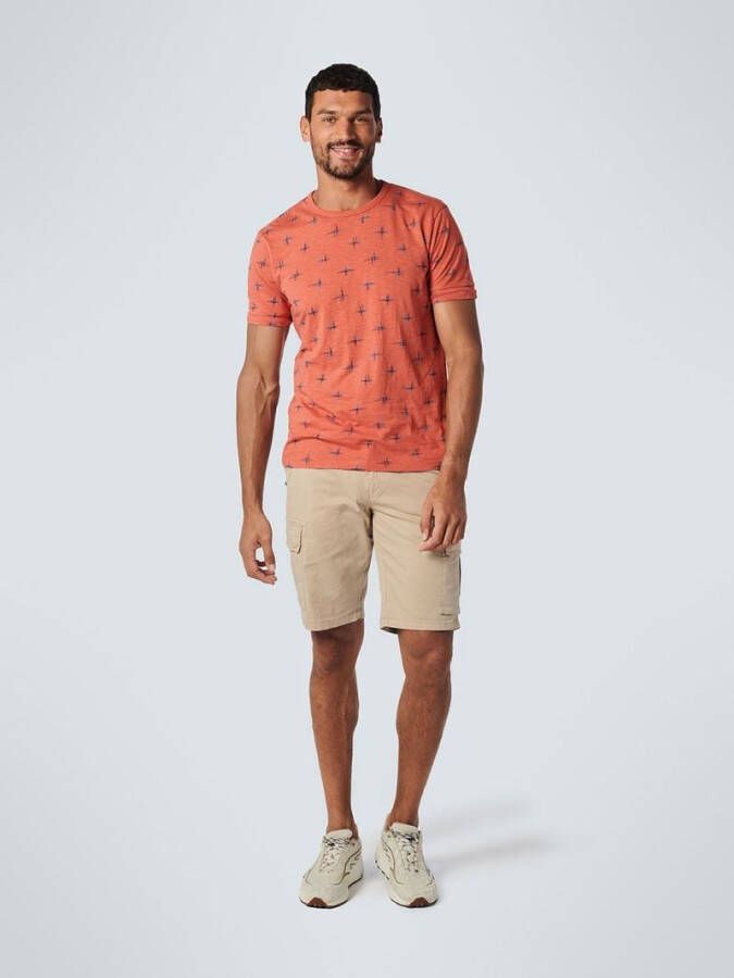 No Excess Cargo Garment Short Beige