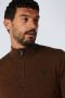 No Excess Half Zip Trui Caramel - Thumbnail 2